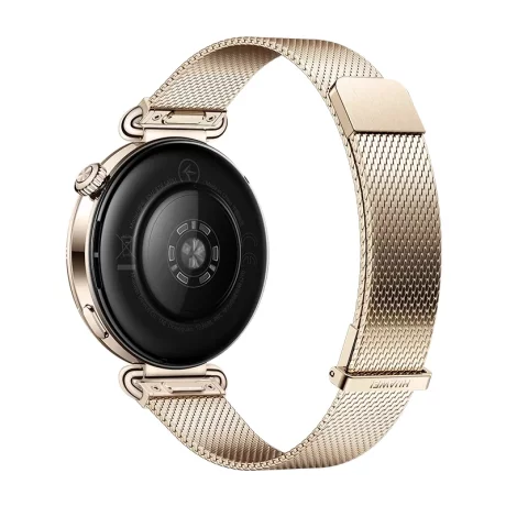 Smartwatch Huawei Watch GT 6, 41mm, Gold Stainless Steel Case, Curea Gold Milanese