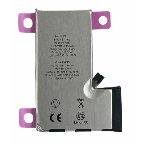 Acumulator Compatibil pentru iPhone 16 Pro 3582 mAh Li-Ion