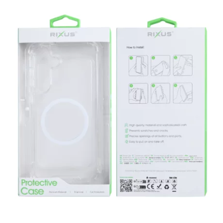 Husa Samsung S731 Galaxy S25 FE Rixus MagSafe Transparenta