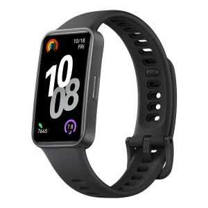 Huawei Band 10 Matte Black, Curea Fluoroelastomer Black
