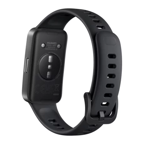 Huawei Band 10 Matte Black, Curea Fluoroelastomer Black