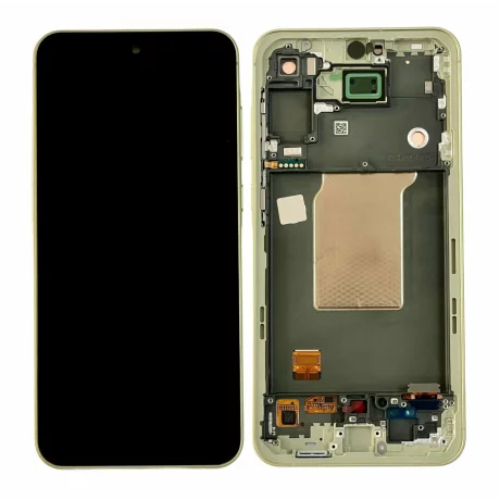 Ecran Samsung A556 Galaxy A55 5G 2024 Lemon (Service Pack)