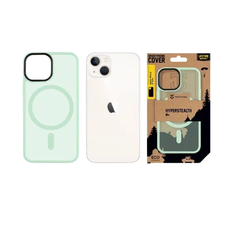 Husa iPhone 13 mini Tactical MagForce Hyperstealth Verde Deschis