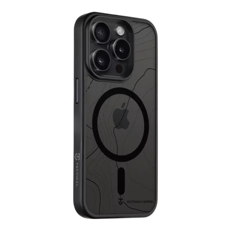 Husa iPhone 15 Pro Tactical MagForce Hyperstealth Sika Negru
