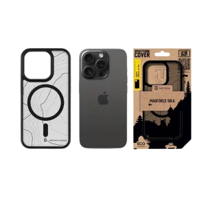 Husa iPhone 15 Pro Tactical MagForce Hyperstealth Sika Negru