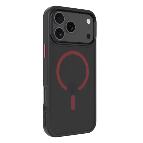 Husa iPhone 17 Pro Max Tactical MagForce Hyperstealth 2.0 Neagra/Rosie