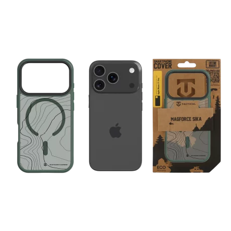 Husa iPhone 17 Pro Tactical MagForce Hyperstealth Sika Verde