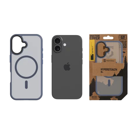 Husa iPhone 17 Tactical MagForce Hyperstealth Albastru Inchis