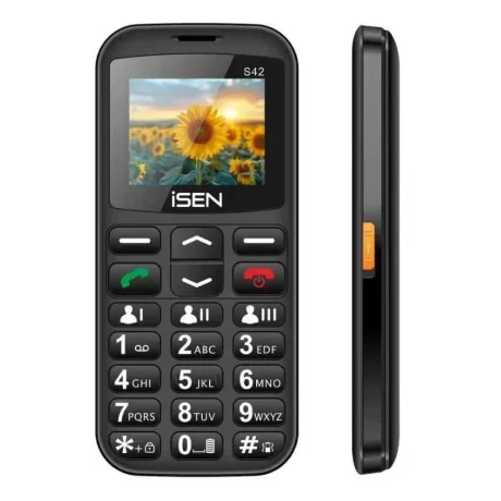 Telefon mobil iSEN S42 Senior, Black