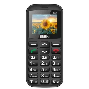 Telefon mobil iSEN S42 Senior, Black