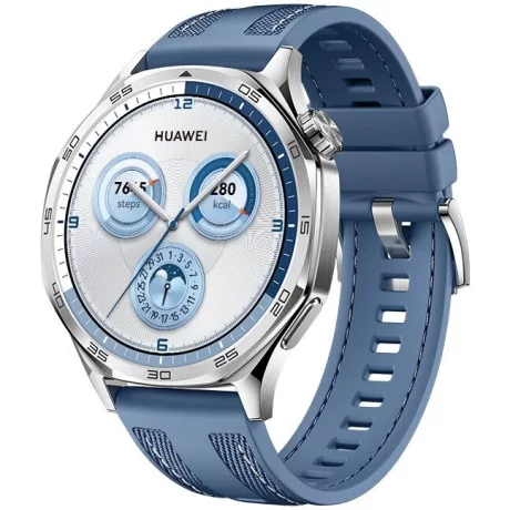 Smartwatch Huawei GT5 46MM, Blue, Blue Woven Strap