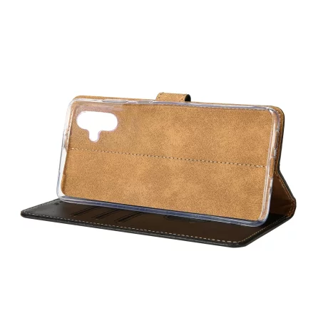 Husa Samsung A06 Galaxy A065/A066 Rixus Tip Carte Neagra