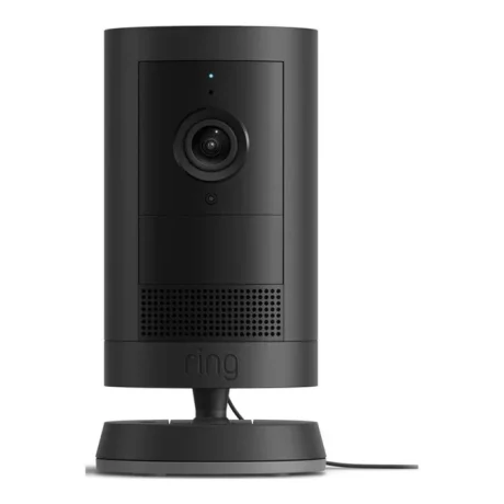 Ring Outdoor Cam Plus Plug In Black