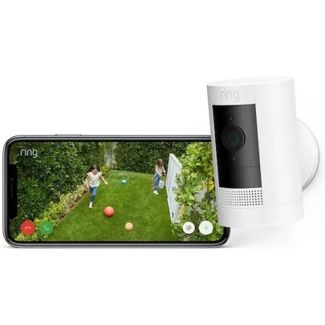 Ring Stick Up Cam Battery Indoor/Outdoor White