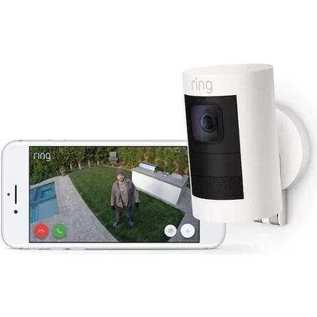 Ring Stick Up Cam Battery Indoor/Outdoor White