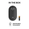 Logitech Pebble Mouse 2 M350S Graphite