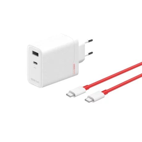 OnePlus Supervooc 120W Dual Port GaN Power Adapter Kit