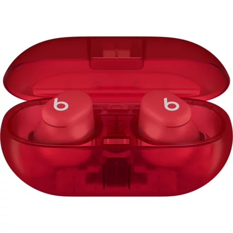 Beats Solo Buds True Wireless Transparent Red