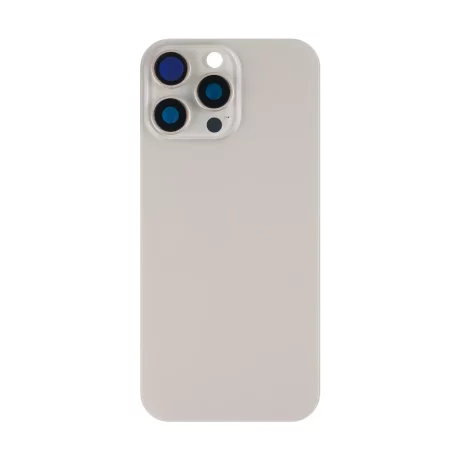 Capac spate compatibil Iphone 15 PRO Natural Titanium fara NFC