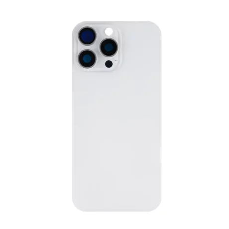 Capac spate compatibil Iphone 16 PRO MAX White Titanium fara NFC