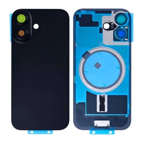 Capac spate compatibil Iphone 17 Black fara NFC