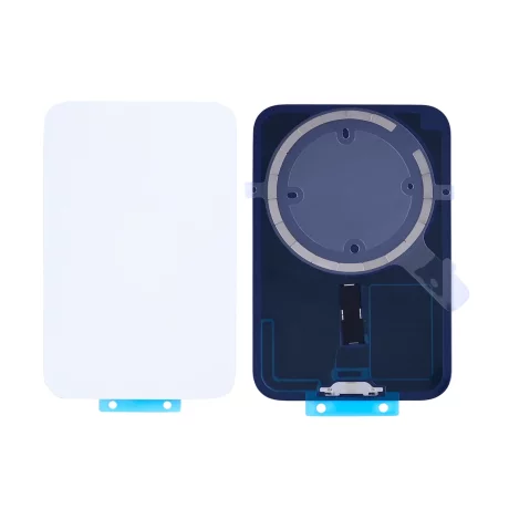 Capac spate compatibil Iphone 17 PRO Silver fara NFC