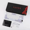 AJAZZ AK820 PRO Mechanical Keyboard TFT Screen Bluetooth ,2.4G Wireless ,Wired Mode RGB Hot-Swap