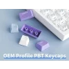 AJAZZ AK820 Mechanical Keyboard, Wired, RGB, Sea Salt Switch, Blue-White-Purple
