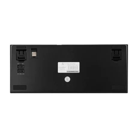 AJAZZ AK820 PRO Mechanical Keyboard TFT Screen Bluetooth ,2.4G Wireless ,Wired RGB Hot-Swap, Black-Grey-Yellow