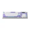 AJAZZ AK980 V2 Mechanical Keyboard TFT Screen Bluetooth ,2.4G Wireless ,Wired RGB, Purple-White-Blue