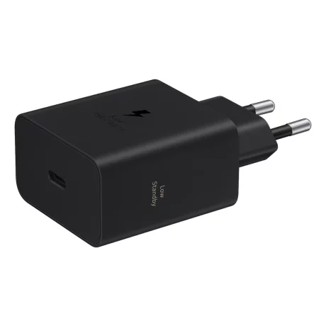 Samsung Super Fast Charger 60W, Low Standby T6010, Type-C, Black, Bulk