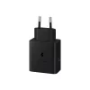 Samsung Super Fast Charger 60W, Low Standby T6010, Type-C, Black, Bulk