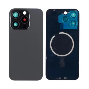 Capac spate compatibil Iphone 15 PRO Black Titanium fara NFC