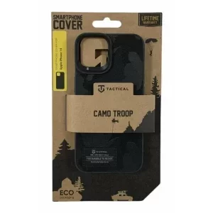 Husa iPhone 14 Pro Tactical Camo Troop Negru