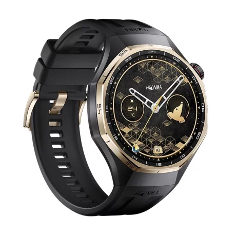 Honma x HUAWEI WATCH GT 6 Pro 46mm Black Fluoroelastomer Strap Premium Collection Gift Box