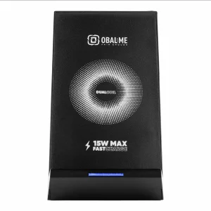 Incarcator Wireless Magnetic si Suport Telefon Negru 15W Negru