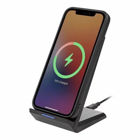 Incarcator Wireless Magnetic si Suport Telefon Negru 15W Negru