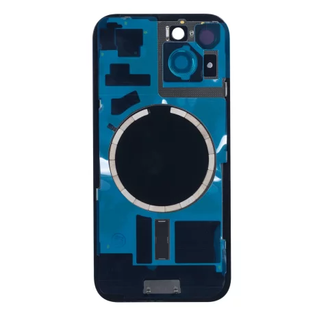 Capac spate compatibil Iphone 15 Blue fara NFC