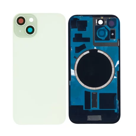 Capac spate compatibil Iphone 15 Green fara NFC