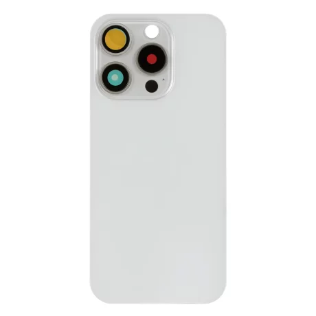 Capac spate compatibil Iphone 15 PRO White Titanium fara NFC