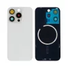 Capac spate compatibil Iphone 15 PRO White Titanium fara NFC