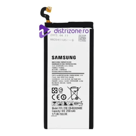 Acumulator Compatibil pentru Samsung G920 Galaxy S6 Li-Ion 2550 mAh