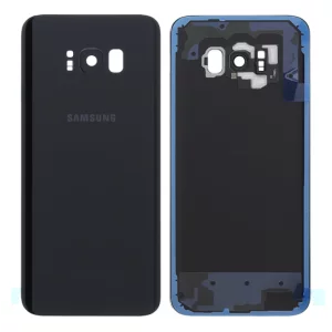 Capac Baterie Samsung G955 Galaxy S8 Plus Negru (Service Pack)