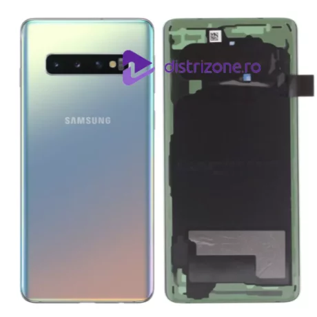 Capac Baterie Samsung G973 Galaxy S10 Silver  (Service Pack)