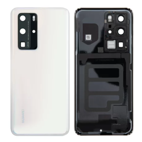 Capac Baterie Huawei P40 Pro Alb (Service Pack)