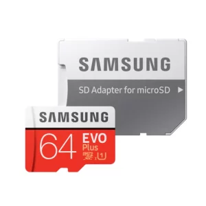 Card De Memorie Samsung Microsdxc Evo Plus 64GB Clasa 10, Cu Adaptor SD