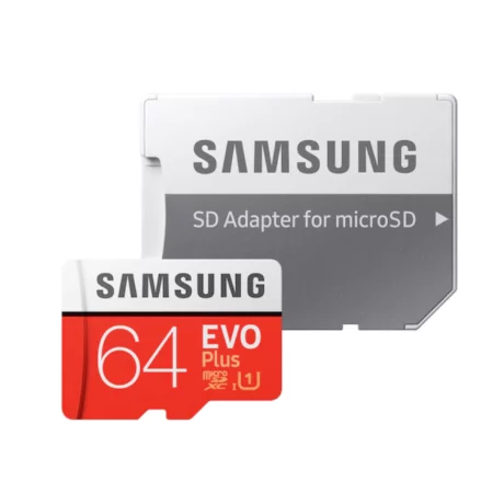 Card De Memorie Samsung Microsdxc Evo Plus 64GB Clasa 10, Cu Adaptor SD