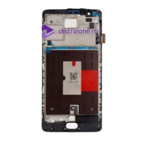 Ecran Compatibil pentru OnePlus 3 Negru CU RAMA