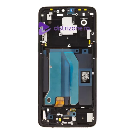 Ecran Compatibil pentru OnePlus 6 Negru CU RAMA
