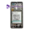 Ecran Samsung A525 4G / A526B 5G Galaxy A52 2021 Negru Cu Baterie (Service Pack)